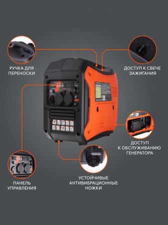 Бензиновый генератор PATRIOT iGX 2800