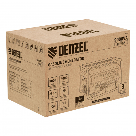 Бензиновый генератор DENZEL PS 90 EA