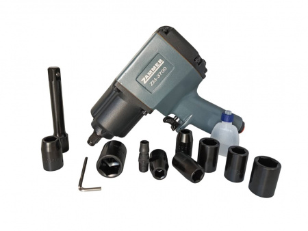 Пневмогайковерт Zammer ZM-3700 в кейсе